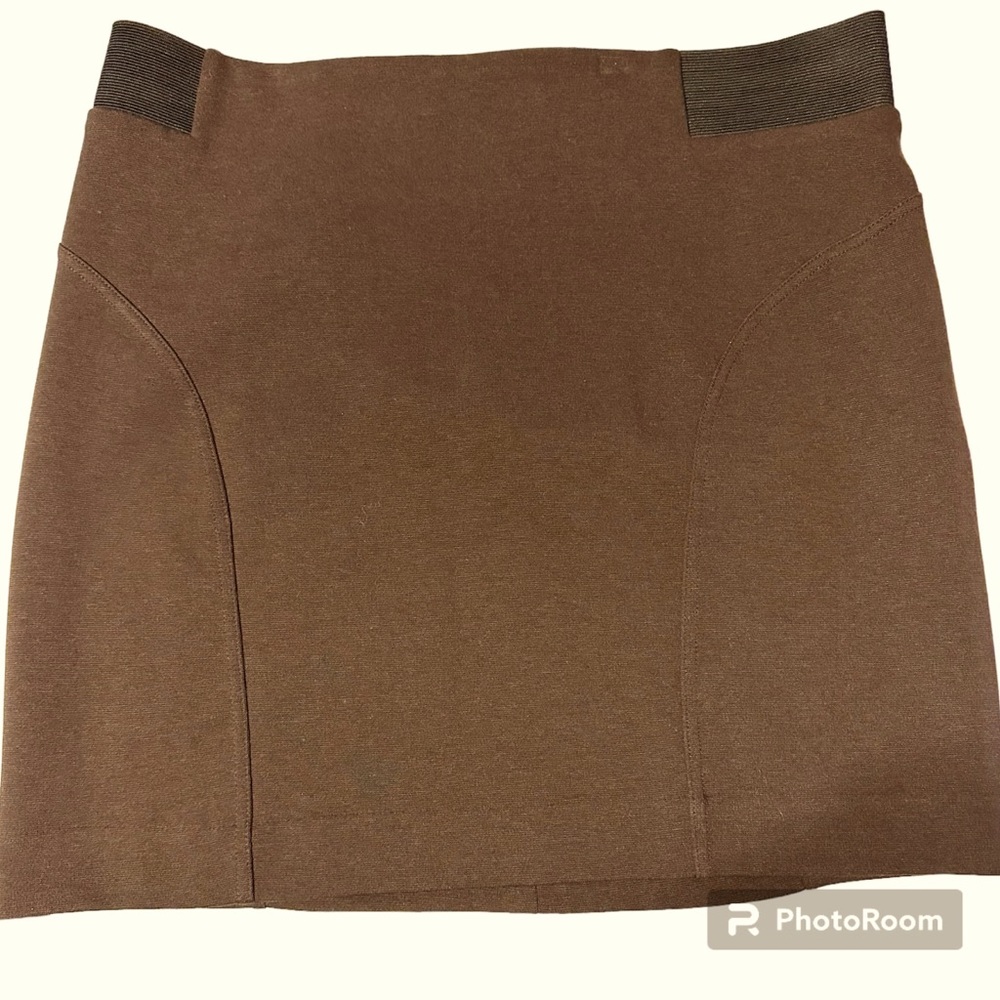 MICHAEL Michael Kors Brown Mini Skirt